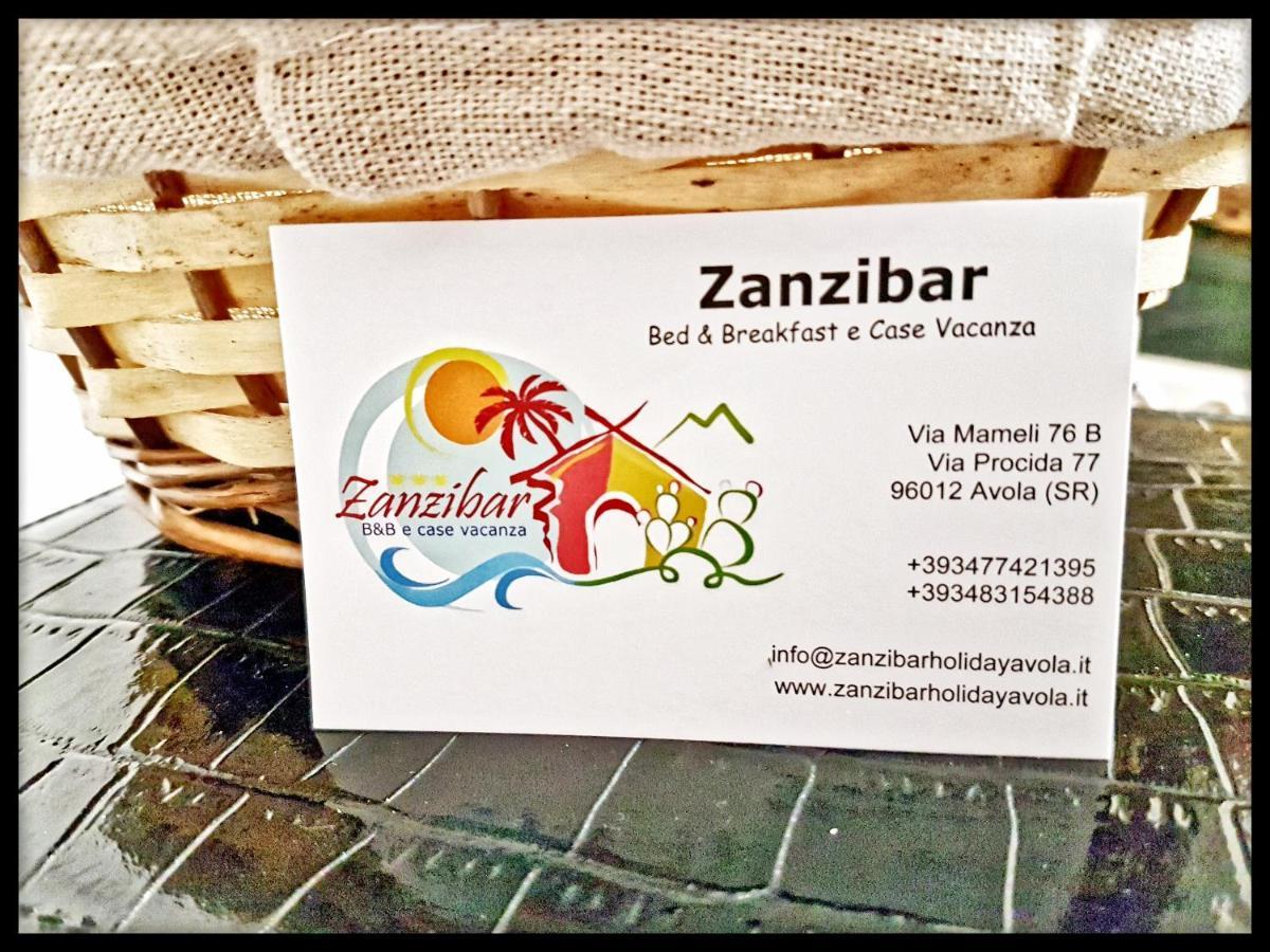 Bed & Breakfast Zanzibar - Ospitalità Siciliana Avola